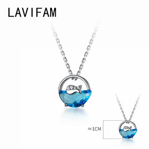 Lovely Fish Necklace Sea Ocean Elements Pendant Necklaces