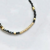 Colorful Tourmaline Agate African Turquoise Bead Bracelet