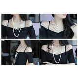 Delicate Faux Pearl Choker Necklaces for Women