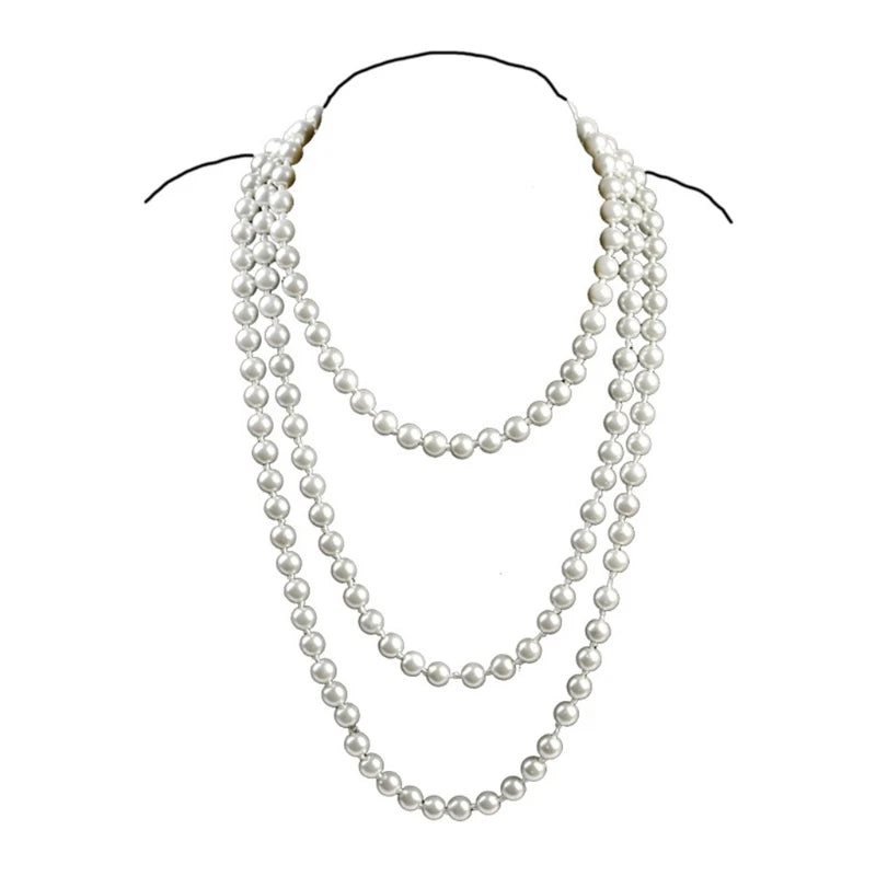 Delicate Faux Pearl Choker Necklaces for Women