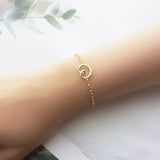 925 Sterling Silver Sweet Heart Bracelet Women Jewelry