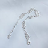925 Sterling Silver Sweet Lace Bracelets Women Jewelry