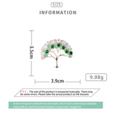 Delicate Wishing Tree Brooches for Women