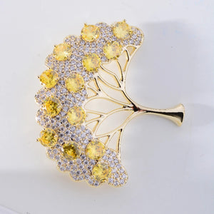 Delicate Wishing Tree Brooches for Women