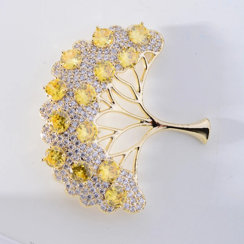 Delicate Wishing Tree Brooches for Women