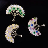 Delicate Wishing Tree Brooches for Women