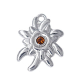 Anemone Crystal Charm Pendant for Ocean Jewelry Making