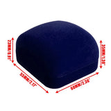 Velvet 4 Ring Box for Wedding Bridal Jewelry