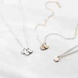 Personalized Delicate Initial Necklace for Moms - Mother's Jewelry Gift