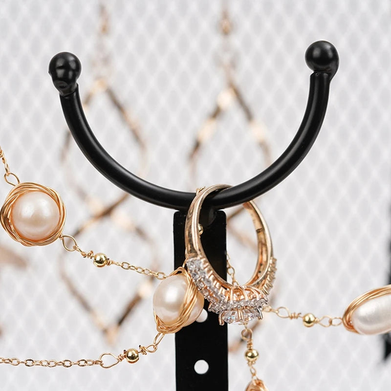 Closet Organizer Display Hanger for Jewelry & Earrings