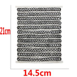 Gothic Punk Elastic Hollow Chocker Women Jewelry Fishline Stretch Necklace