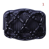 Delysia King Beaded Comb Double Row