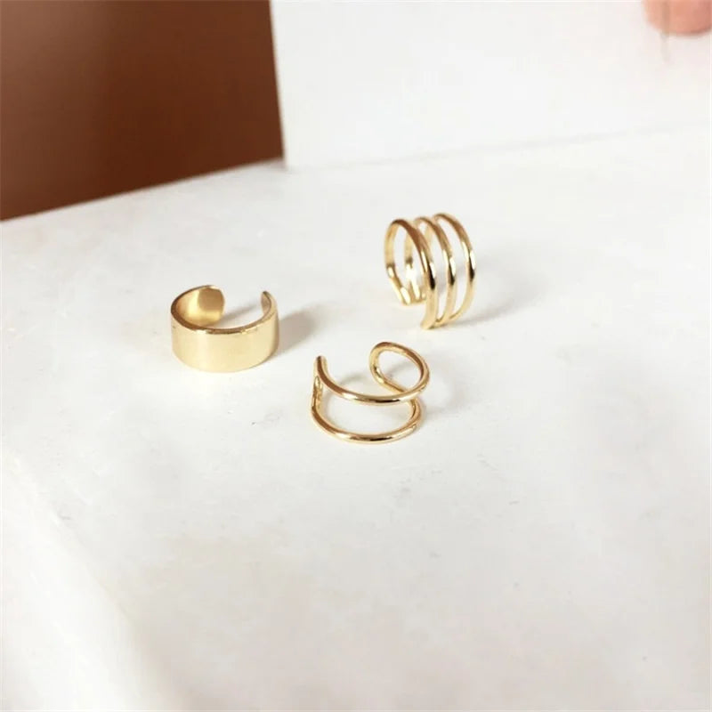Delysia King 3pc Ear Bone Clip Set