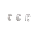 Delysia King 3pc Ear Bone Clip Set