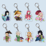 Demon Slayer Acrylic Keychains Pendant Anime Cosplay Peripheral
