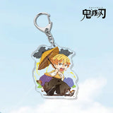 Demon Slayer Acrylic Keychains Pendant Anime Cosplay Peripheral