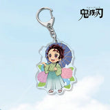 Demon Slayer Acrylic Keychains Pendant Anime Cosplay Peripheral