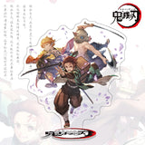 Demon Slayer Acrylic Stand Figure Model Plate Desk Decor Kimetsu no Yaiba