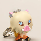 Demon Slayer Anime Keychain Nezuko Tanjirou Inosuke Zenitsu Figure Toy