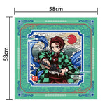 Demon Slayer Headbands Anime Hair Accessories Kamado Tanjirou Turban Face Mask