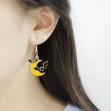 Demon Slayer Halloween Earrings Drop Horror Ghost Pumpkin Bat Accessory