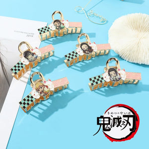 Demon Slayer Tanjirou Nezuko Shinobu Hair Clips Kimetsu No Yaiba Anime