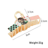 Demon Slayer Tanjirou Nezuko Shinobu Hair Clips Kimetsu No Yaiba Anime