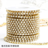 Sparkling Rhinestone Claw Chain Bracelet Crown Accessory