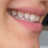 Crystal Tooth Ornaments Grillz Teeth Jewelry with Mirror or AB Stone 5Pcs