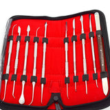 Dental Wax Carving Jewelry Tool Kit Engraving Tools 10pcs/set