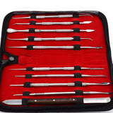 Dental Wax Carving Jewelry Tool Kit Engraving Tools 10pcs/set