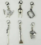 Dental Hygienist Charms Pendant Jewelry Set