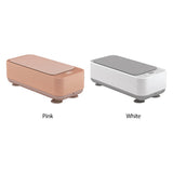Portable Ultrasonic Jewelry Cleaner for Dentures Necklaces Coins Razors