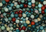 Alashan 100% Natural Agate 9.8mm Dark Green Bead Bracelet Men Women