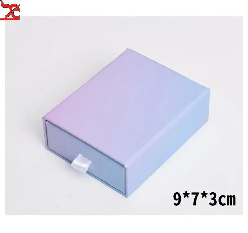 12pcs Cardboard Jewelry Gift Boxes Set with Sponge