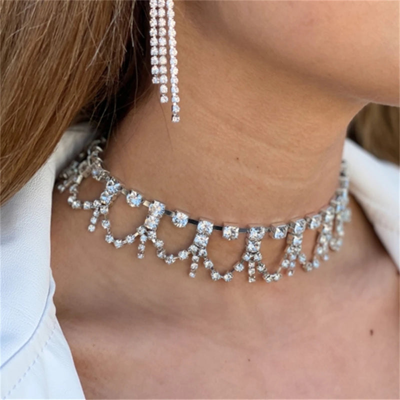 Fashionable Necklace Light Style Collarbone Chain Elegant Jewelry