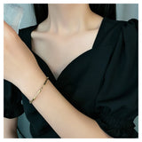 Bamboo Shape Adjustable Size Bracelet For Women
