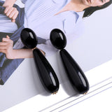 Dangle Earrings Punk Acrylic Glossy Brincos Jewelry
