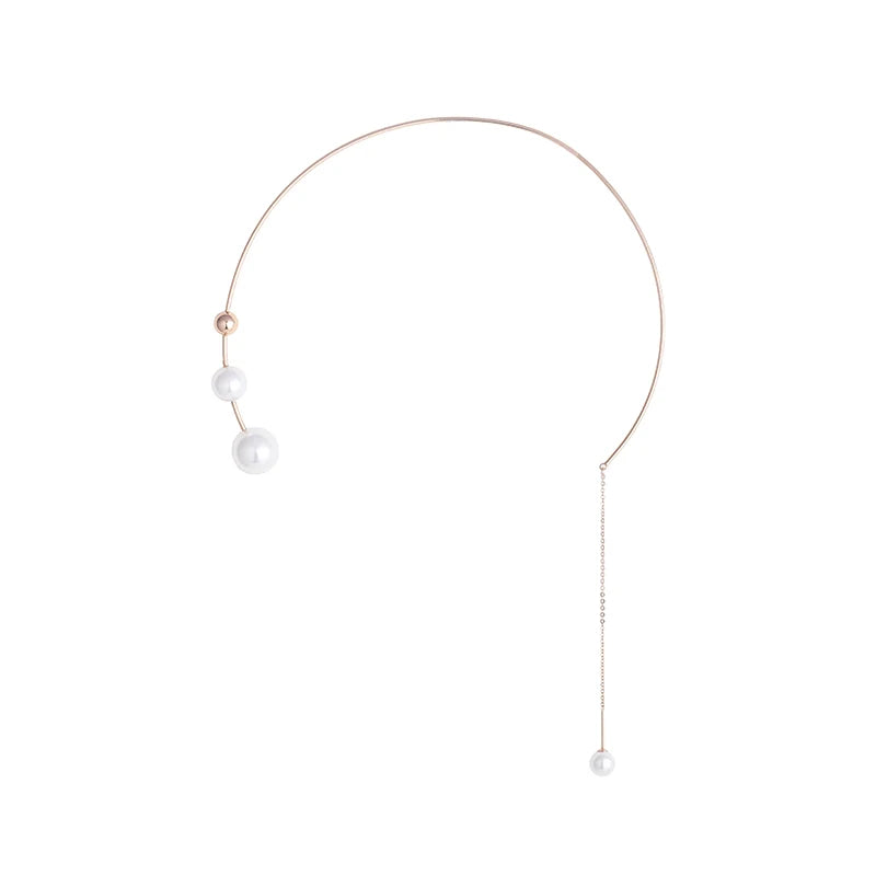 Lightning Pearl Necklace Choker Collar Immortal Gas