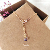 Pisces Adjustable Natural Stone Chain Bracelet