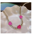 Light Love Necklace - Female Ear Pendant Niche Sense Collar