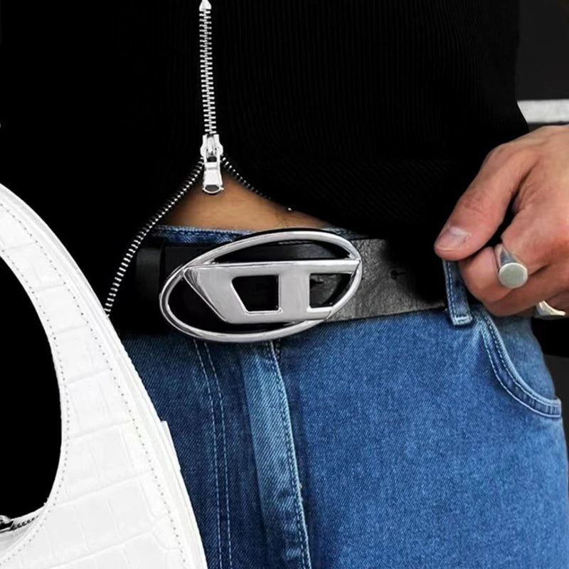 Women's Silver Corset Belt with D Buckle for Waist Jeans Dress