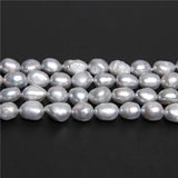 10-11mm Natural Pearl Beads Bracelet DIY Loose Beads Jewelry Women
