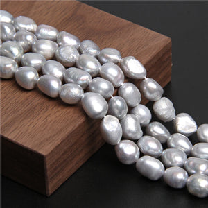 10-11mm Natural Pearl Beads Bracelet DIY Loose Beads Jewelry Women