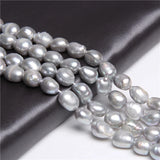 10-11mm Natural Pearl Beads Bracelet DIY Loose Beads Jewelry Women