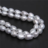 10-11mm Natural Pearl Beads Bracelet DIY Loose Beads Jewelry Women
