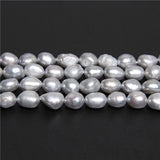 10-11mm Natural Pearl Beads Bracelet DIY Loose Beads Jewelry Women