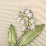 Pastoral Style Lily of The Valley Pearl Brooch