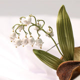Pastoral Style Lily of The Valley Pearl Brooch