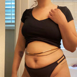 African Waist Beads Set Belly Button Chain Bikini Jewelry